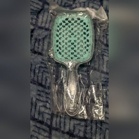 Wide Teeth Air Cushion Comb Massage Wet Dry Comb Demelante Brush Hollow Comb - Picture 3 of 3